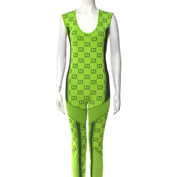 GG jersey jacquard jumpsuit